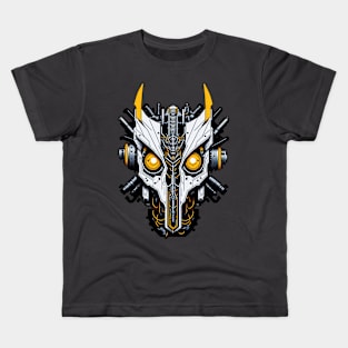 Mecha Skull S03 D73 Kids T-Shirt